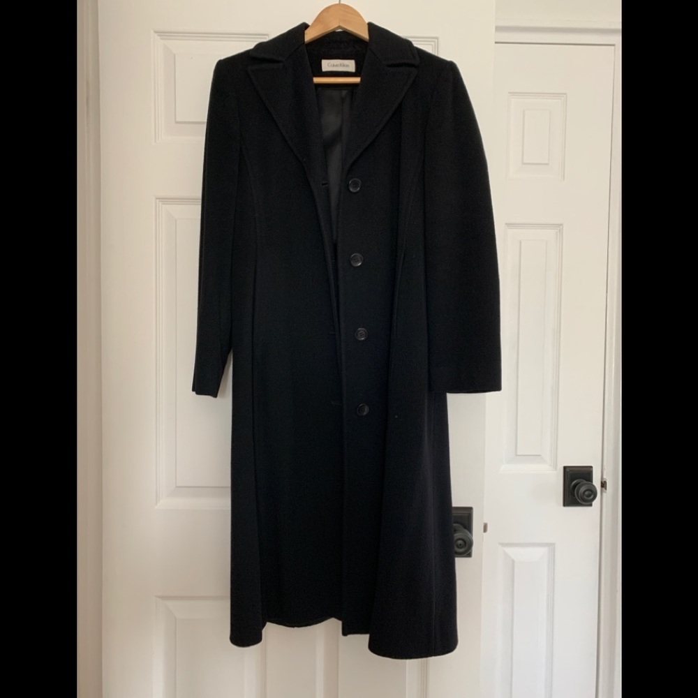 Calvin Klein Long Wool Coat